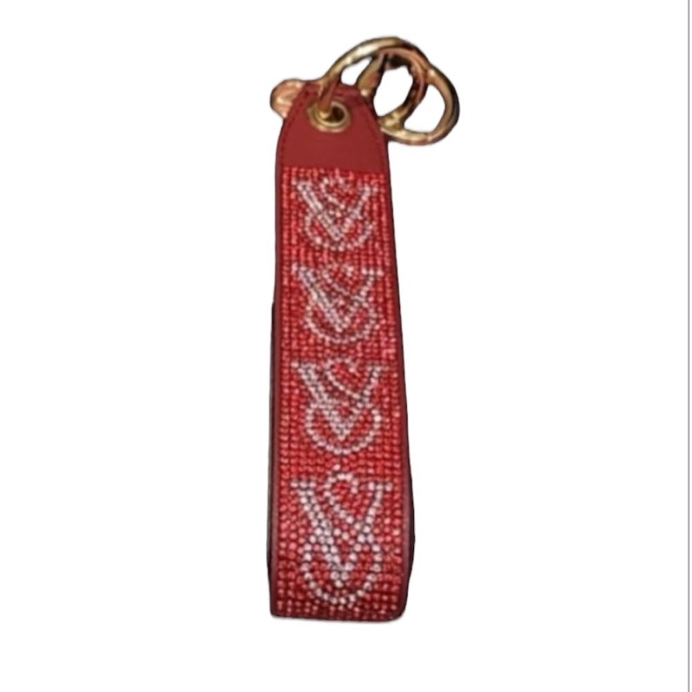 Victoria’s Secret RED & PINK
RHINESTONE WRISTLET KEYCHAIN